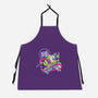 Monster Skate-Unisex-Kitchen-Apron-Nemons