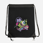 Monster Skate-None-Drawstring-Bag-Nemons