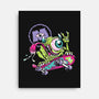 Monster Skate-None-Stretched-Canvas-Nemons