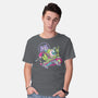 Monster Skate-Mens-Basic-Tee-Nemons