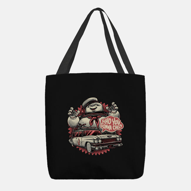 Ghost In The City-None-Basic Tote-Bag-glitchygorilla