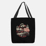 Ghost In The City-None-Basic Tote-Bag-glitchygorilla
