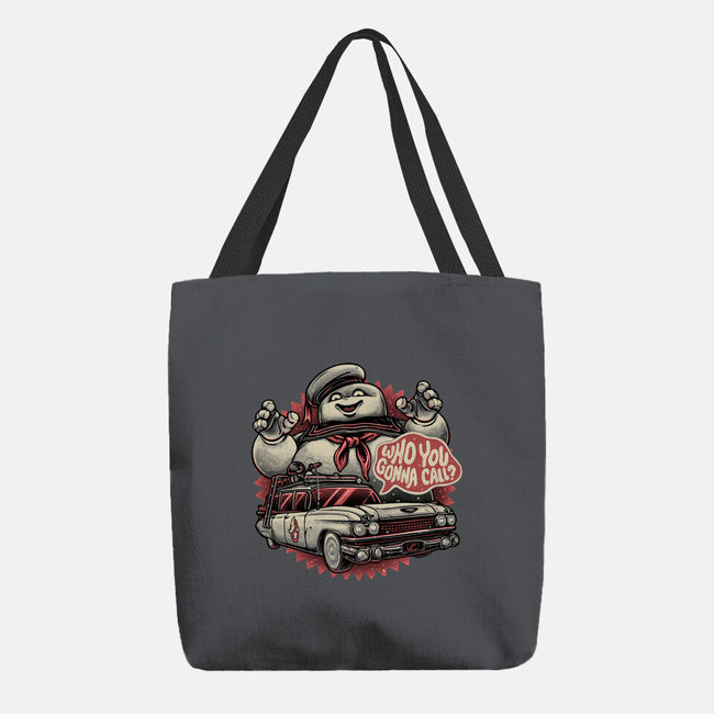 Ghost In The City-None-Basic Tote-Bag-glitchygorilla