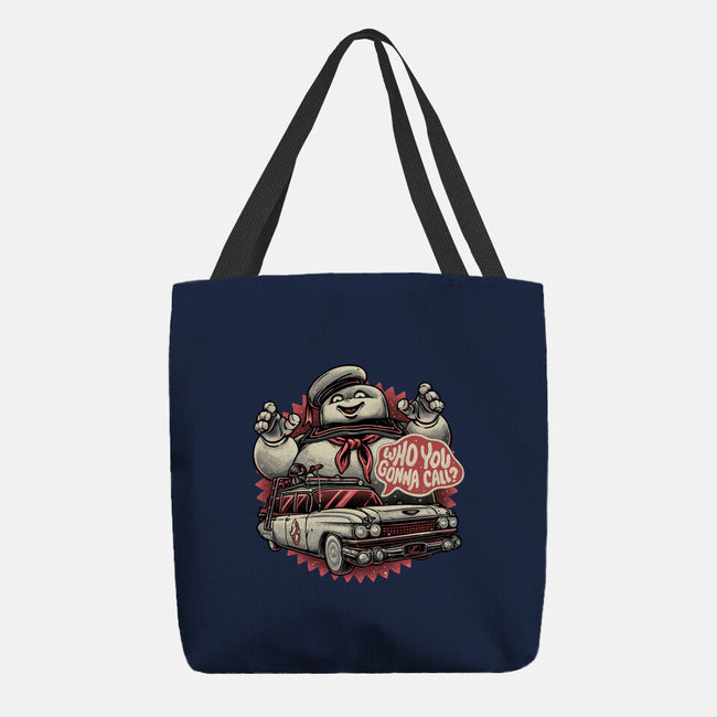 Ghost In The City-None-Basic Tote-Bag-glitchygorilla