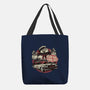 Ghost In The City-None-Basic Tote-Bag-glitchygorilla