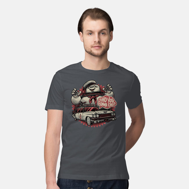 Ghost In The City-Mens-Premium-Tee-glitchygorilla