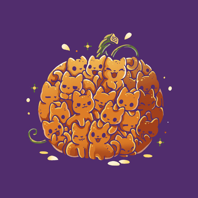 Pumpkin Kittens-Womens-Fitted-Tee-Vallina84