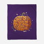 Pumpkin Kittens-None-Fleece-Blanket-Vallina84