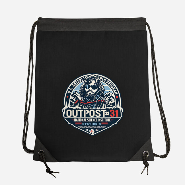 Outpost 31 The Thing-None-Drawstring-Bag-CarloJ1956
