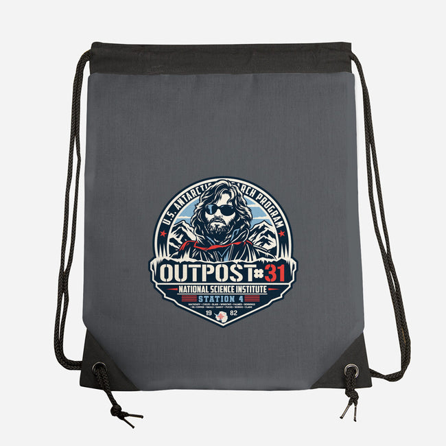 Outpost 31 The Thing-None-Drawstring-Bag-CarloJ1956