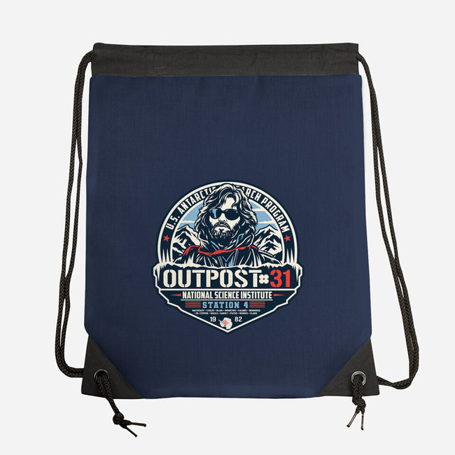 Outpost 31 The Thing-None-Drawstring-Bag-CarloJ1956