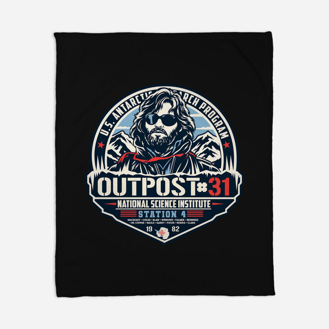 Outpost 31 The Thing-None-Fleece-Blanket-CarloJ1956