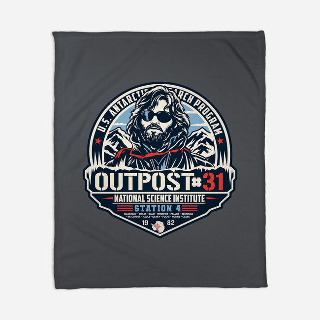 Outpost 31 The Thing-None-Fleece-Blanket-CarloJ1956