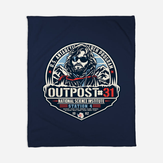 Outpost 31 The Thing-None-Fleece-Blanket-CarloJ1956