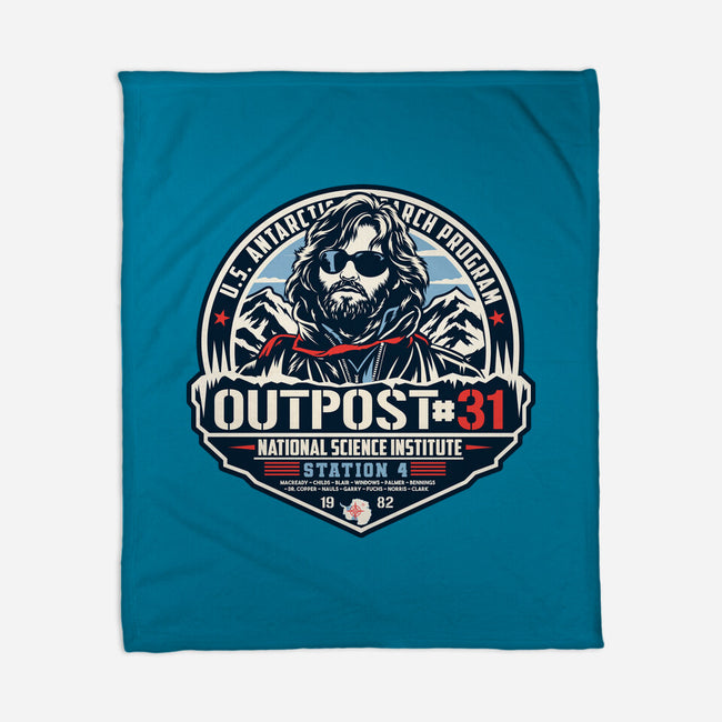 Outpost 31 The Thing-None-Fleece-Blanket-CarloJ1956