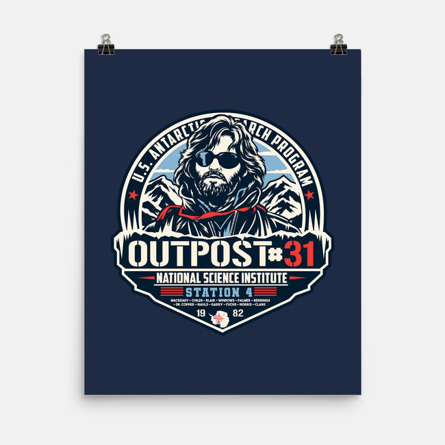 Outpost 31 The Thing-None-Matte-Poster-CarloJ1956