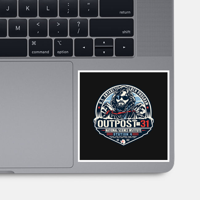 Outpost 31 The Thing-None-Glossy-Sticker-CarloJ1956