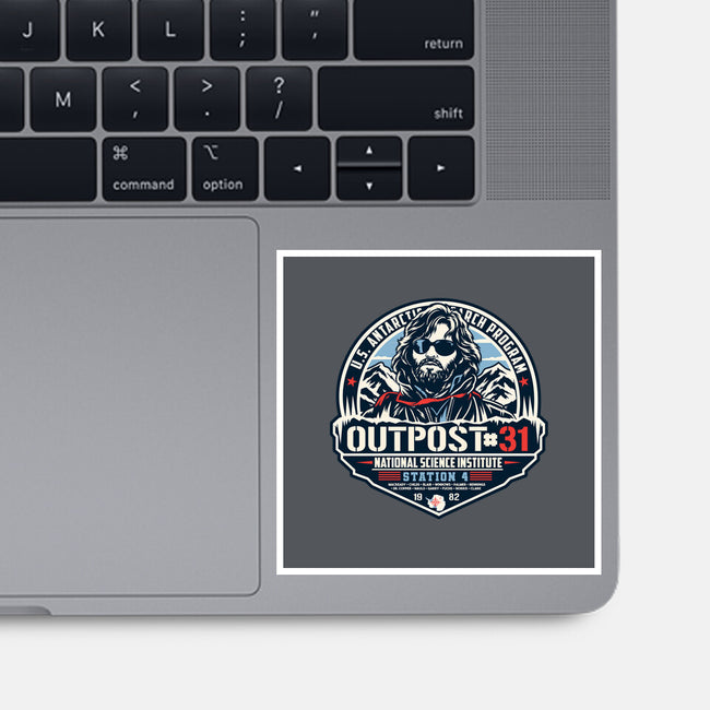 Outpost 31 The Thing-None-Glossy-Sticker-CarloJ1956
