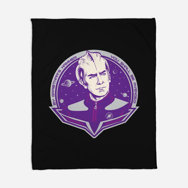 You Shall Be Avenged By Grabthar-None-Fleece-Blanket-CarloJ1956