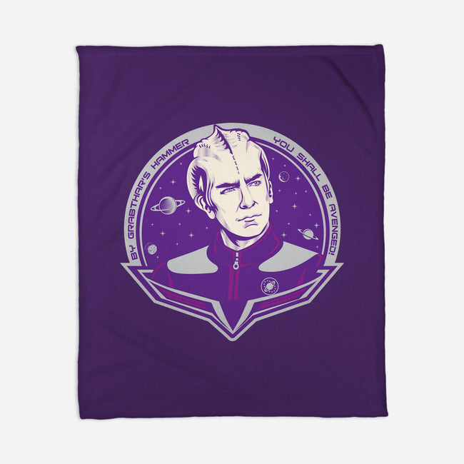 You Shall Be Avenged By Grabthar-None-Fleece-Blanket-CarloJ1956