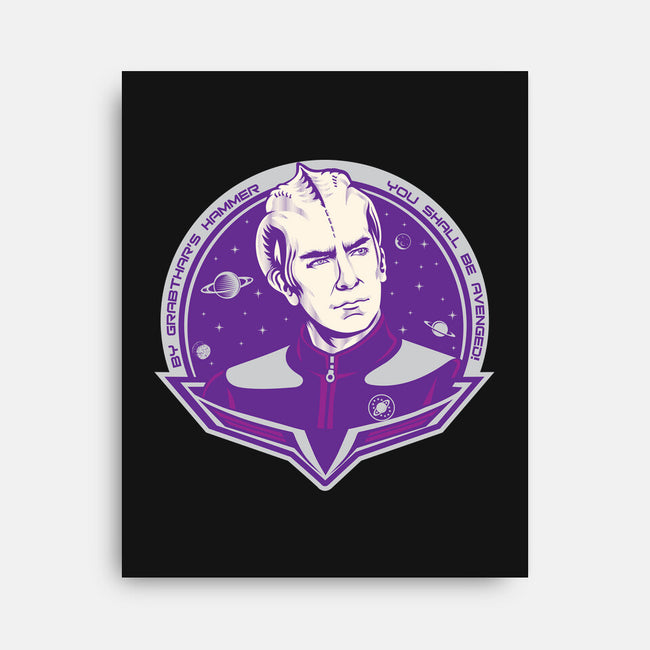 You Shall Be Avenged By Grabthar-None-Stretched-Canvas-CarloJ1956