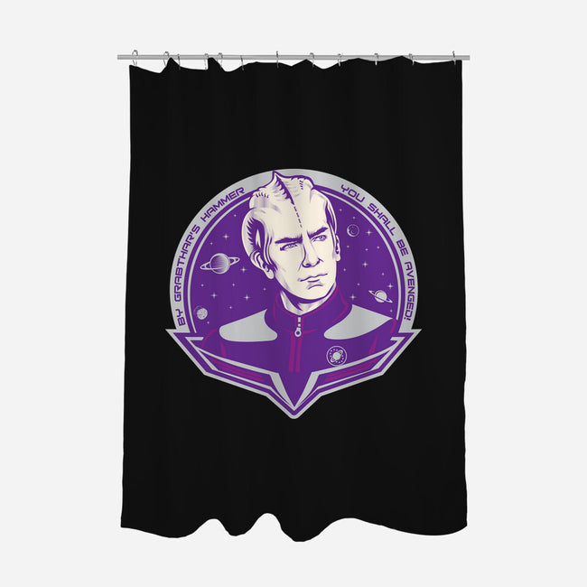 You Shall Be Avenged By Grabthar-None-Polyester-Shower Curtain-CarloJ1956