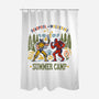 Deadpool Vs Wolverine-None-Polyester-Shower Curtain-kharmazero