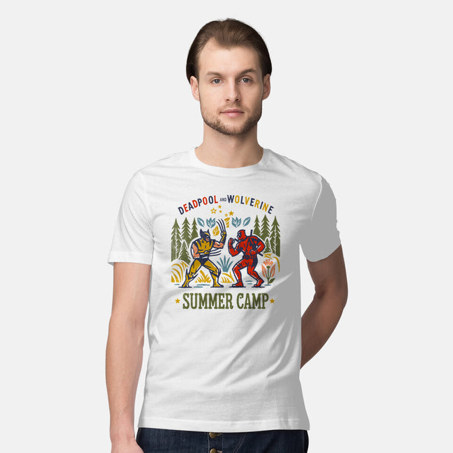 Deadpool Vs Wolverine-Mens-Premium-Tee-kharmazero