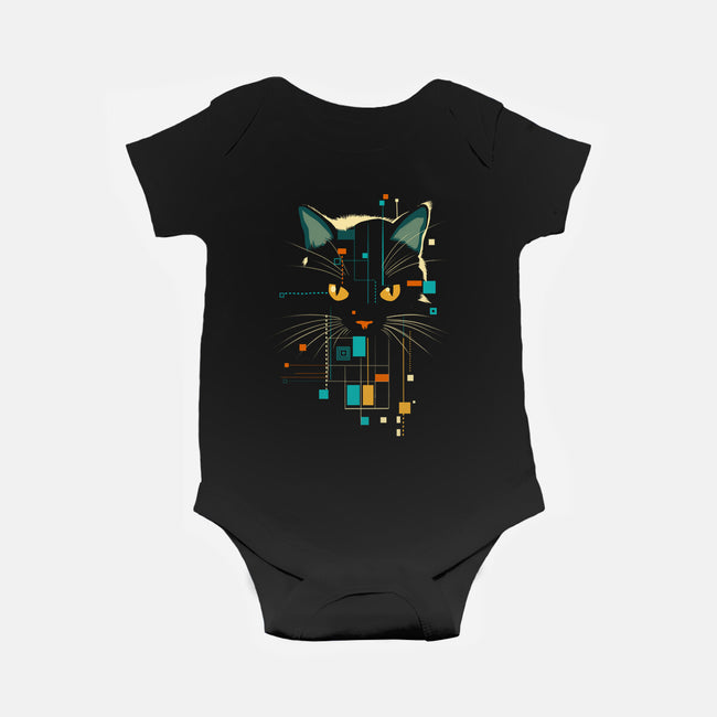 Cat Of Tomorrow-Baby-Basic-Onesie-kharmazero