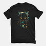 Cat Of Tomorrow-Womens-Basic-Tee-kharmazero