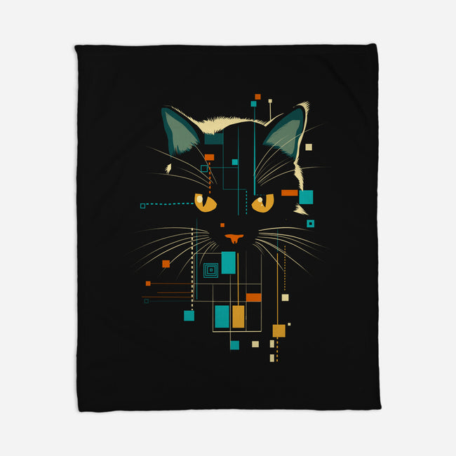 Cat Of Tomorrow-None-Fleece-Blanket-kharmazero
