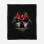 Biohazard Umbrella-None-Fleece-Blanket-rocketman_art
