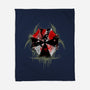 Biohazard Umbrella-None-Fleece-Blanket-rocketman_art