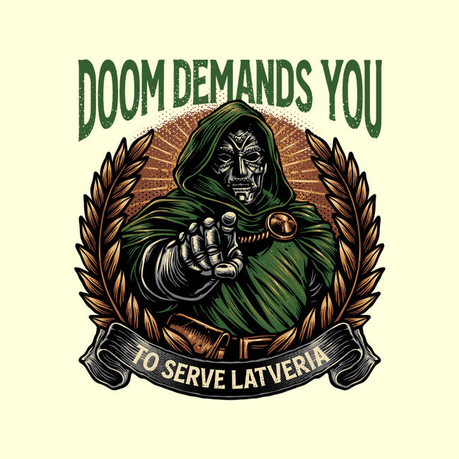 Serve Latveria-None-Polyester-Shower Curtain-glitchygorilla