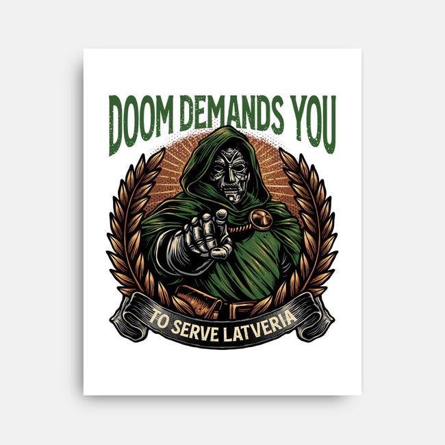 Serve Latveria-None-Stretched-Canvas-glitchygorilla