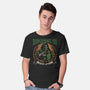 Serve Latveria-Mens-Basic-Tee-glitchygorilla