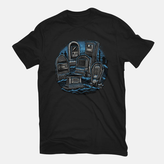 Retro In Peace-Womens-Fitted-Tee-glitchygorilla
