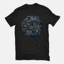 Retro In Peace-Mens-Basic-Tee-glitchygorilla