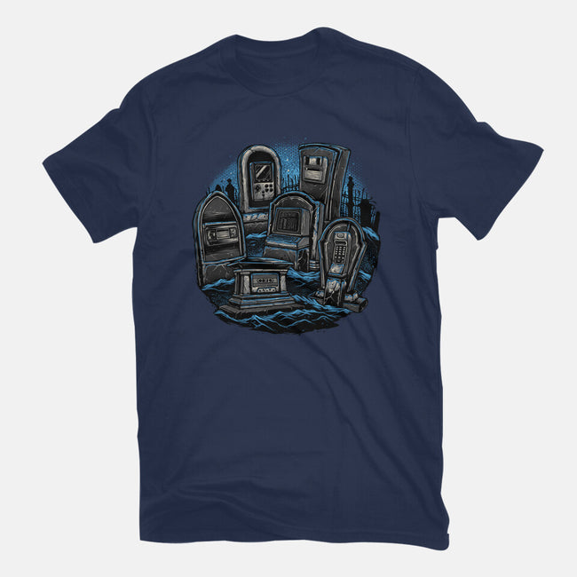 Retro In Peace-Mens-Basic-Tee-glitchygorilla