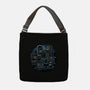 Retro In Peace-None-Adjustable Tote-Bag-glitchygorilla