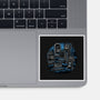 Retro In Peace-None-Glossy-Sticker-glitchygorilla