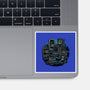 Retro In Peace-None-Glossy-Sticker-glitchygorilla
