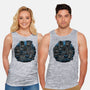 Retro In Peace-Unisex-Basic-Tank-glitchygorilla