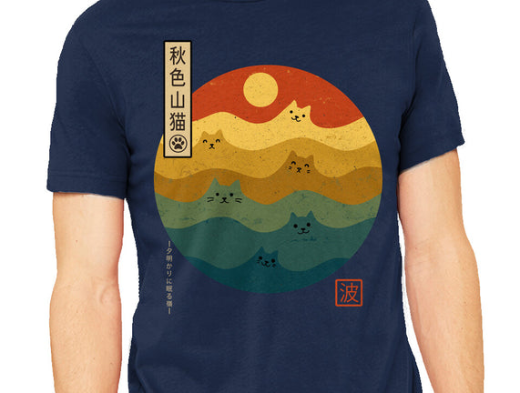 Retro Cat Waves