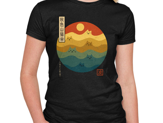 Retro Cat Waves