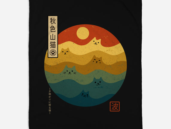 Retro Cat Waves