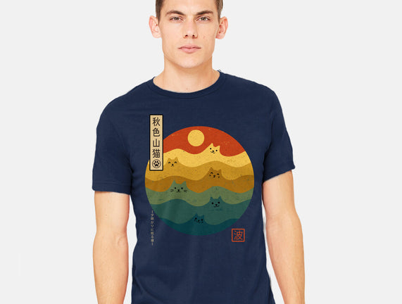 Retro Cat Waves