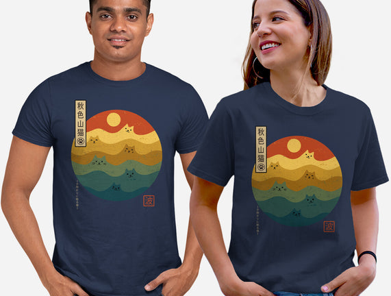 Retro Cat Waves