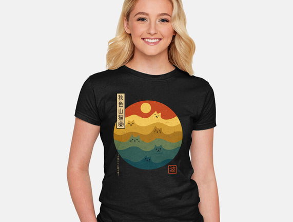 Retro Cat Waves