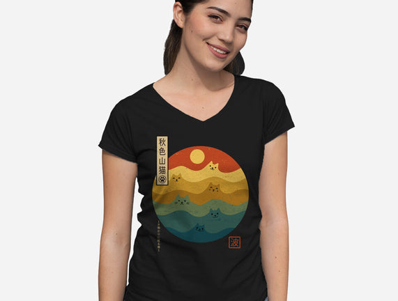 Retro Cat Waves